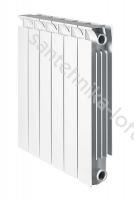 Радиатор алюминиевый секционный Global MIX-350 350 мм 6 секций боковое белый